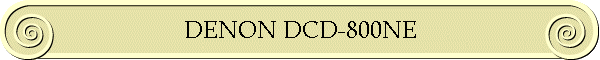 DENON DCD-800NE