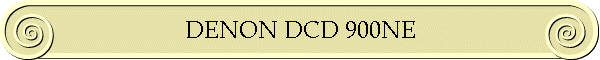 DENON DCD 900NE
